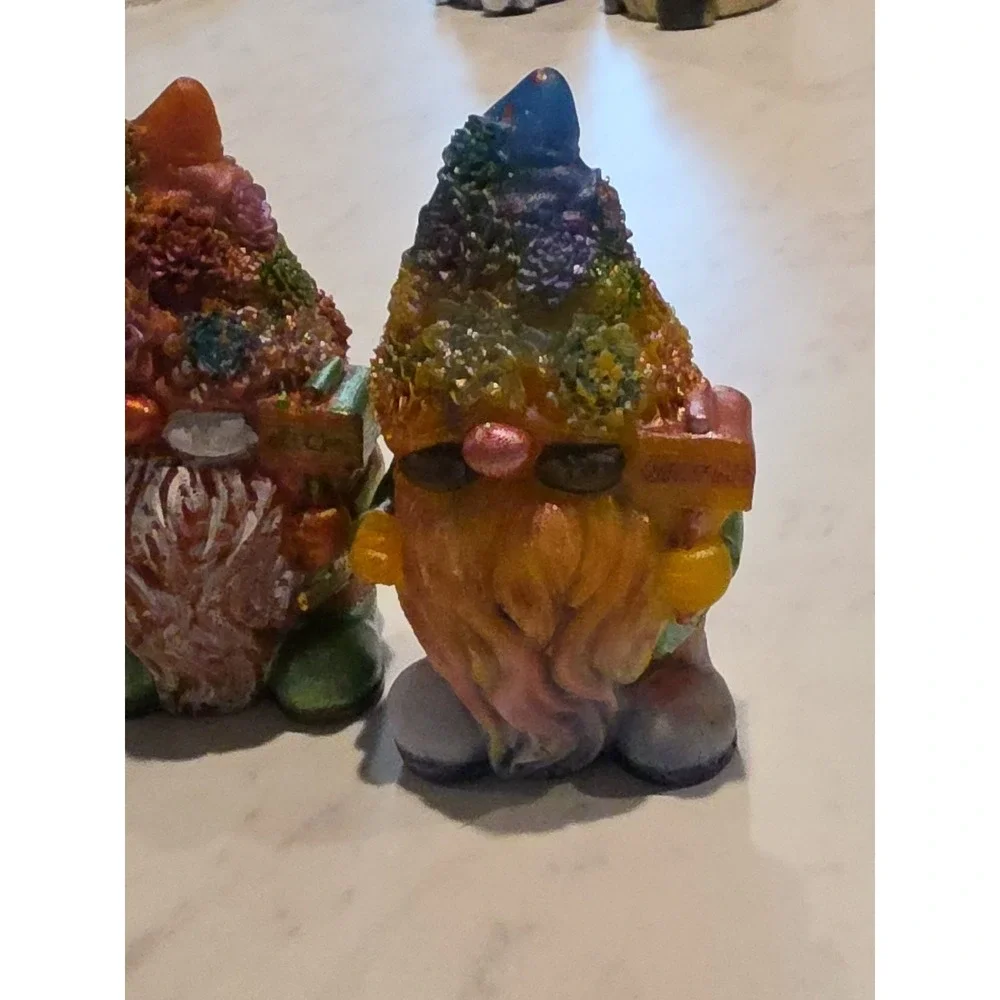 Handmade Resin Small Gnome.‎ Price Is For One Gnome